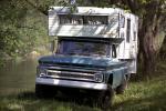 Chevrolet K20 Fleetside Pickup with Camper 1965 года